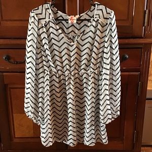 Chevron blouse